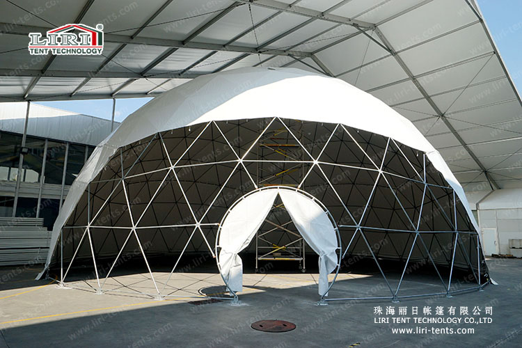 19m diameter half sphere tent (3)