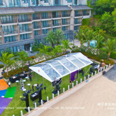 Transparent Top Canopy Tents: Your Outdoor Wedding Under Open Skies