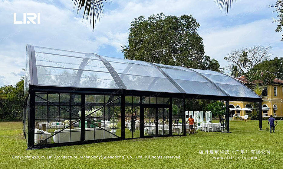coastal resort event tent
